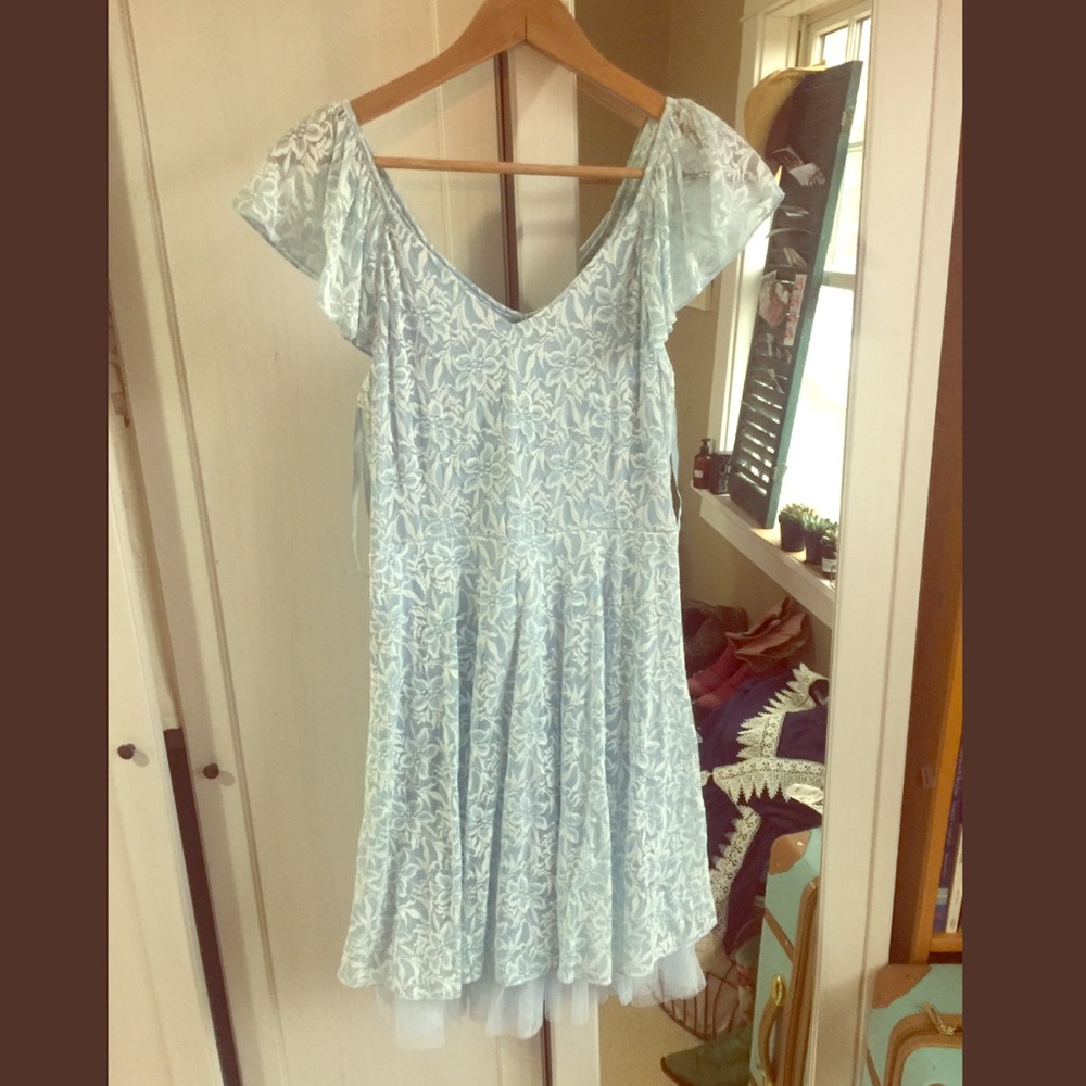 Disney Cinderella LC dress in light blue lace